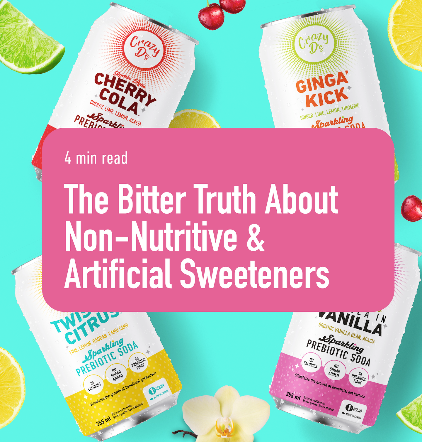 Artificial sweetener examples 
