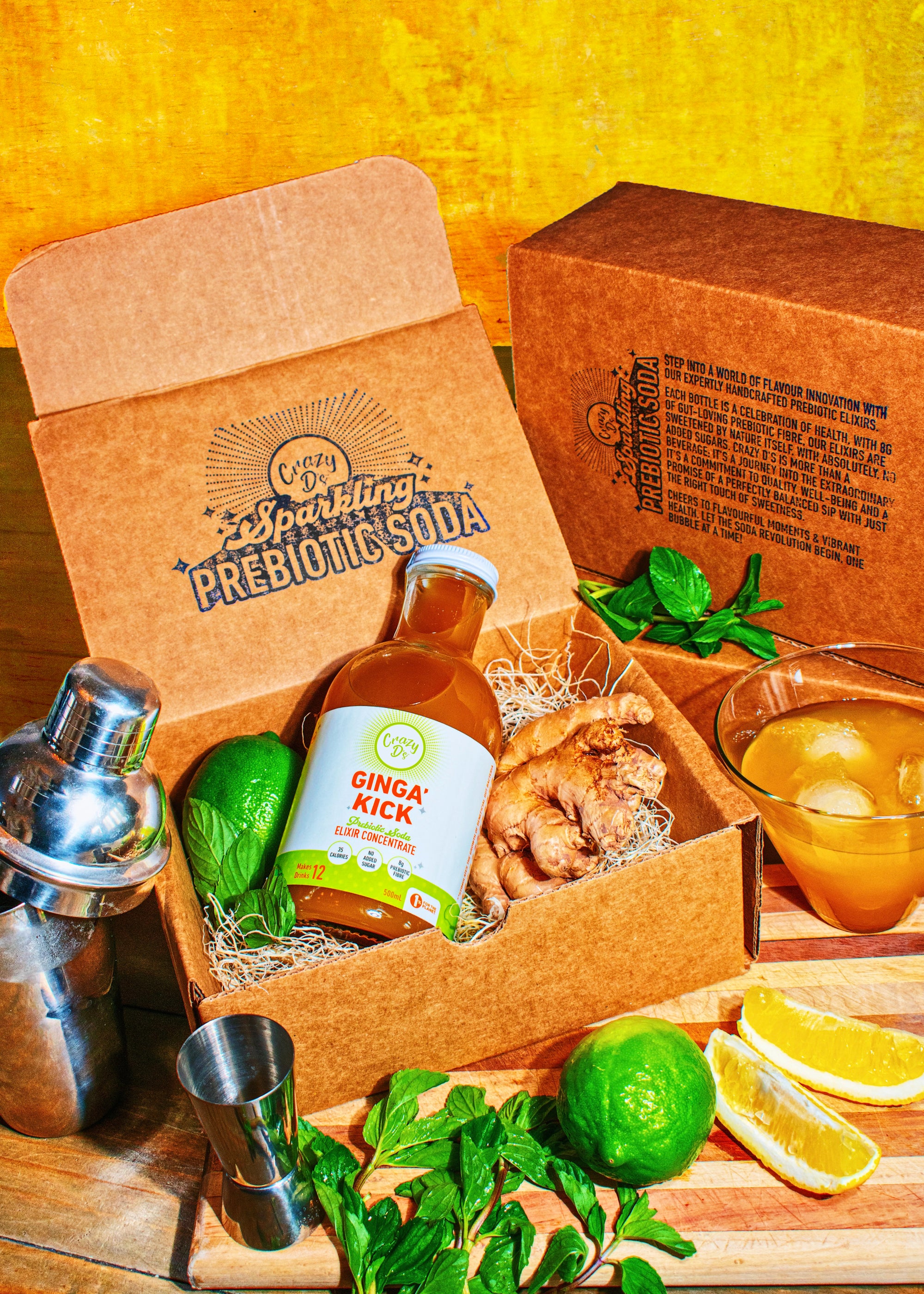 Crazy D's Prebiotic Soda Elixir Concentrate - Single