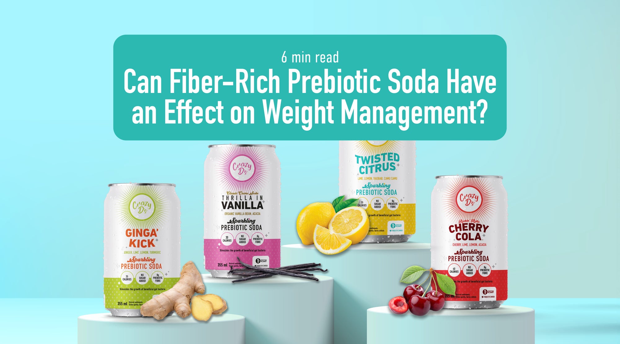 Can Fiber-Rich Prebiotic Soda Have an Effect on Weight Management in 2024?